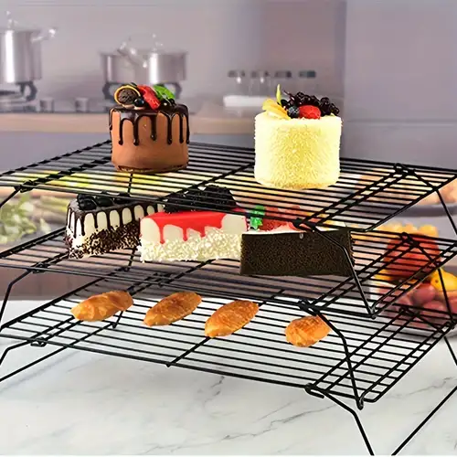 Extendable Stainless Steel Cooling Rack For Cookie Cake Oven - Temu