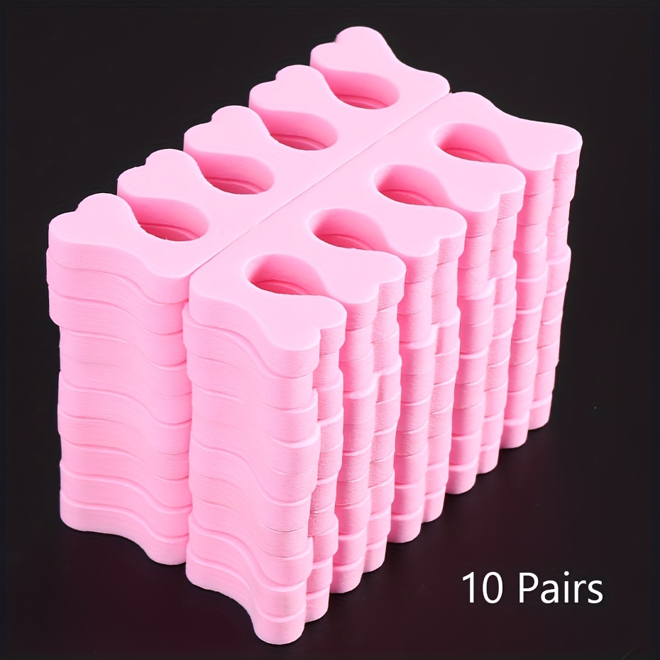 TEMU 10 di Separatori per dei Piedi Rosa S245