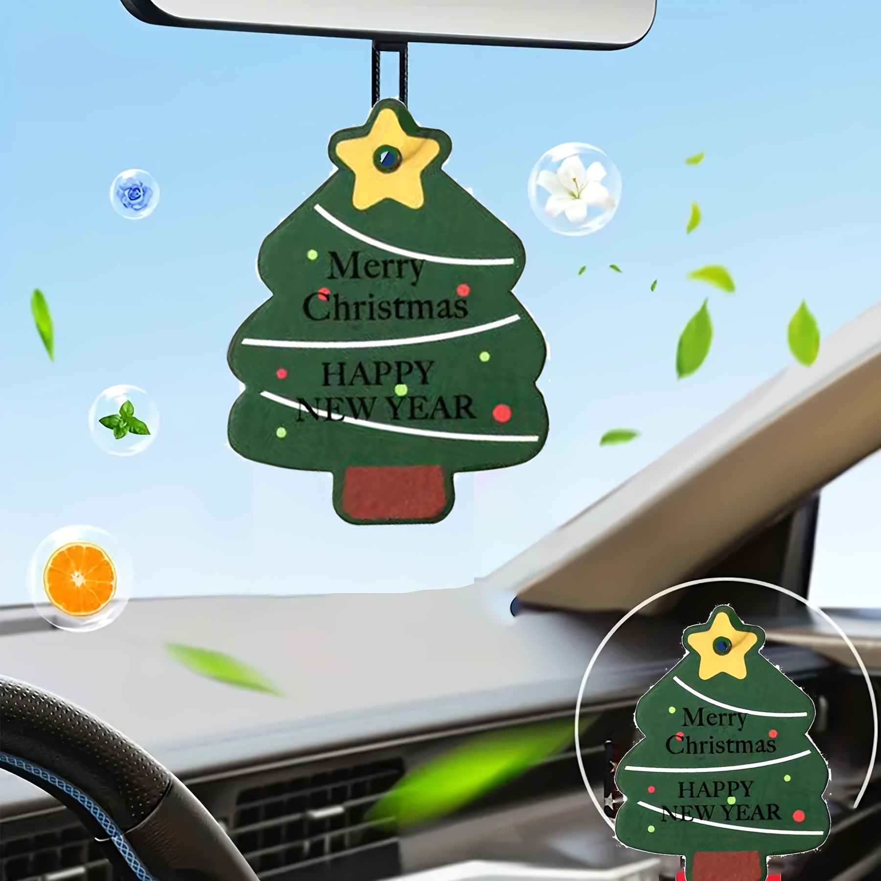 Car Air Fresheners - Christmas Car Interior Hanging Scents 9Pcs Car  Accessories Halloween Xmas Tree Decorations Gift for Women Men Teen Girl -  Yahoo Shopping