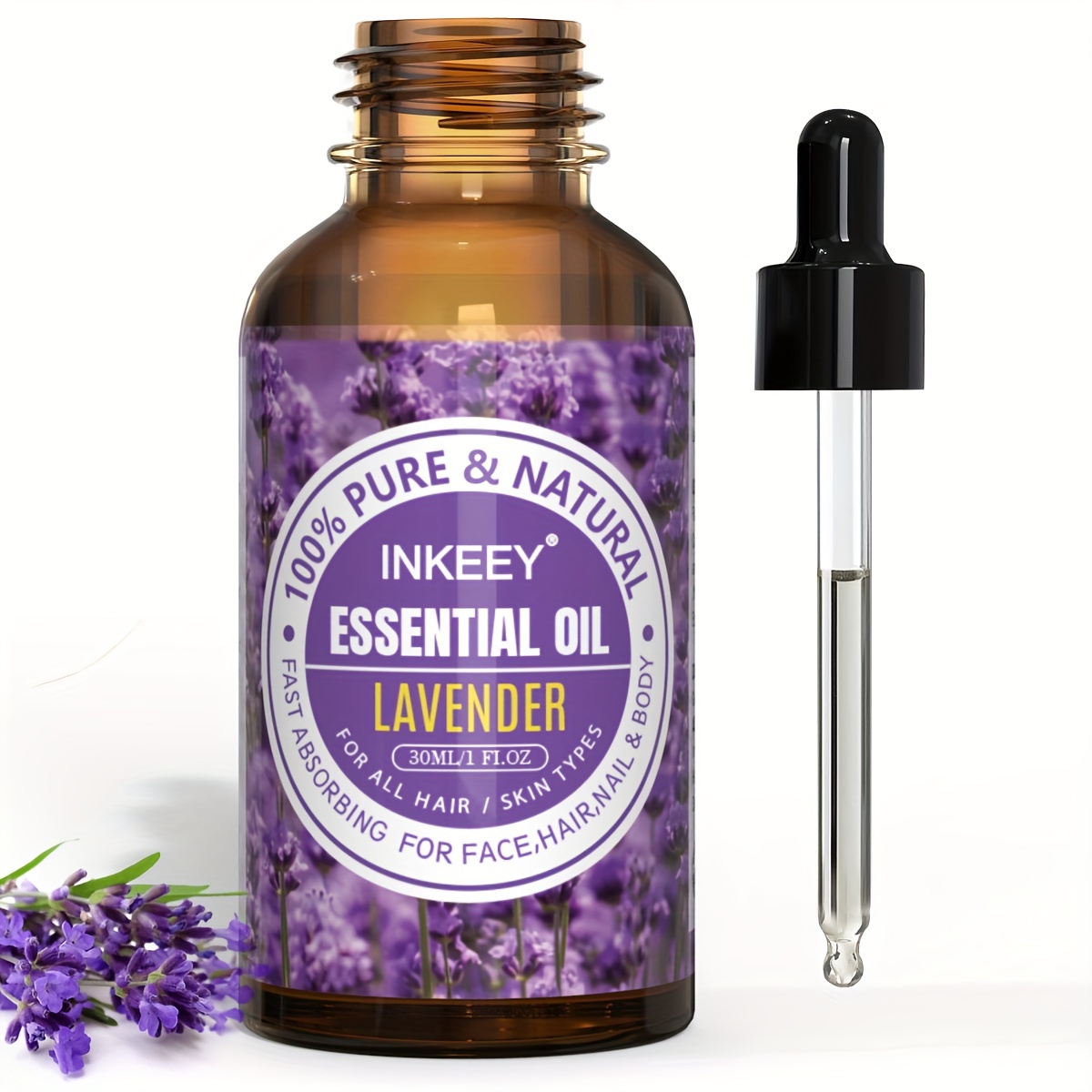 Lavender Essential Oil - 0.338 FL. oz. (10 ml) Bottle