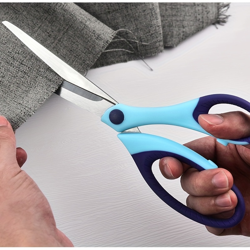 Scissors, iBayam 8 Multipurpose Scissors Bulk Ultra Sharp Shears,  Comfort-Grip Sturdy Scissors for Office Home School Sewing Fabric Craft  Supplies