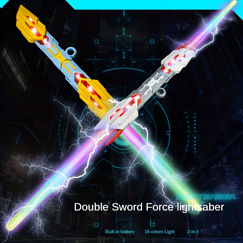 New Pixels Sabres laser de duel lourd avec 16 polices sonores, sabre laser  à oscillation lisse, 12 couleurs RVB, épées lumineuses pour adultes et  enfants, cadeau d'anniversaire – Argent : : Jeux