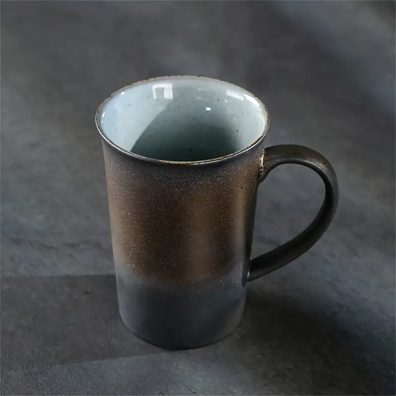 1pc Tazza Tè In Stile Giapponese Tazza Caffè In Ceramica 350