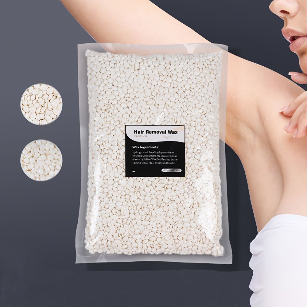 1bag Coconut Milk Hair Removal Wax Without Rosin Transparent Low Melting  Point Sticky Strong Hair Removal Wax Beans - Health & Household - Temu