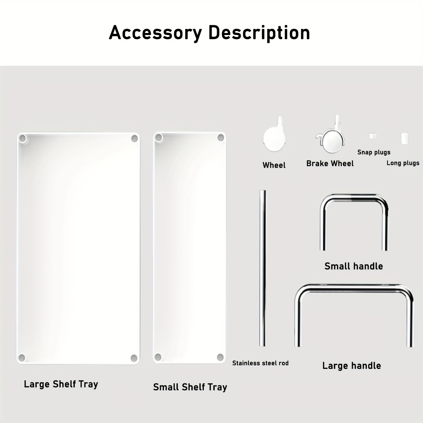 White Shelf Cabinet with Adjustable Plates Ample Storage Space