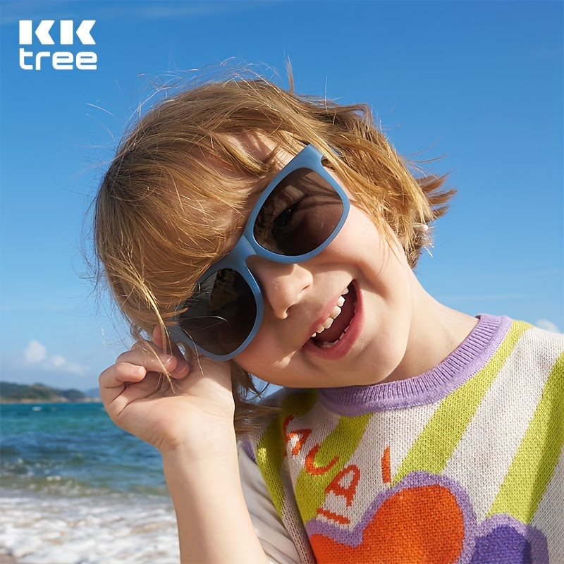 Gafas de sol polarizadas protección UV gafas de sol de moda Todd​ler niños  niñas