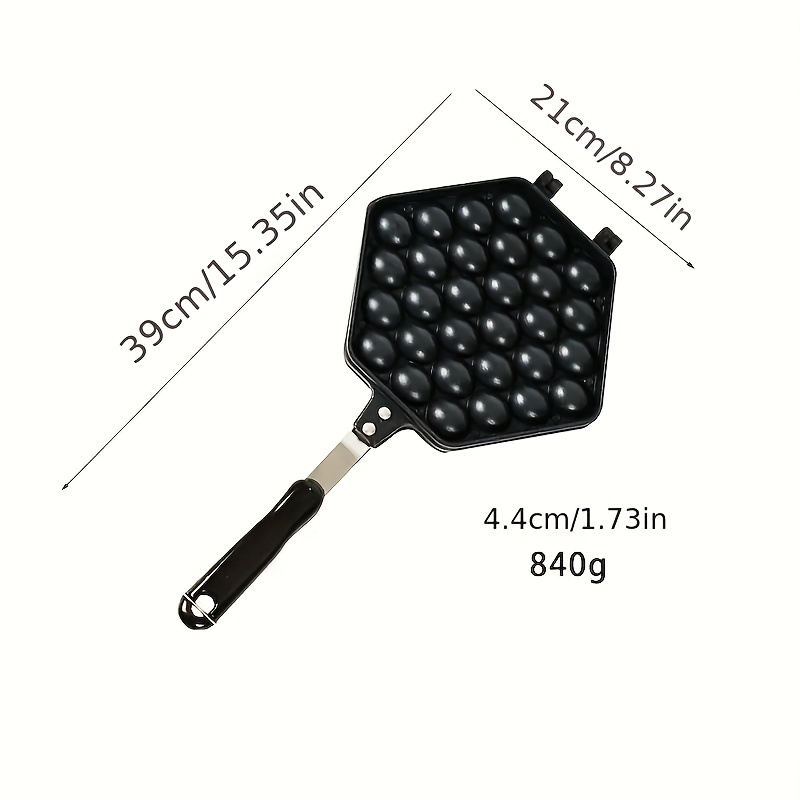 Non stick Hong Kong Style Egg Waffle Maker Double - Temu