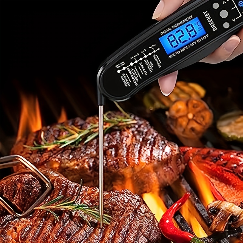 Kitchen Thermometer, 1 Instant Read Meat Thermometer For Cooking