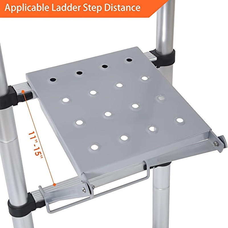 Ladder Platform Accessory, Heavy Duty Ladder Work Stand System