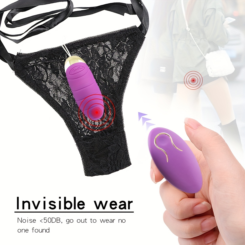 Couple G-spot Vibrator With Remote Control, Wireless Control Clitoris G-spot Stimulator, Wearable Waterproof Rechargeable Adult Sex Women Toys