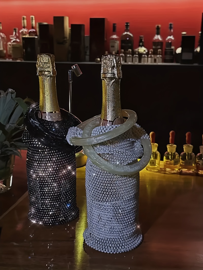 Sparkling Rhinestone Wine Tote 11 1174542ca9d46e7278570aa30481f28e