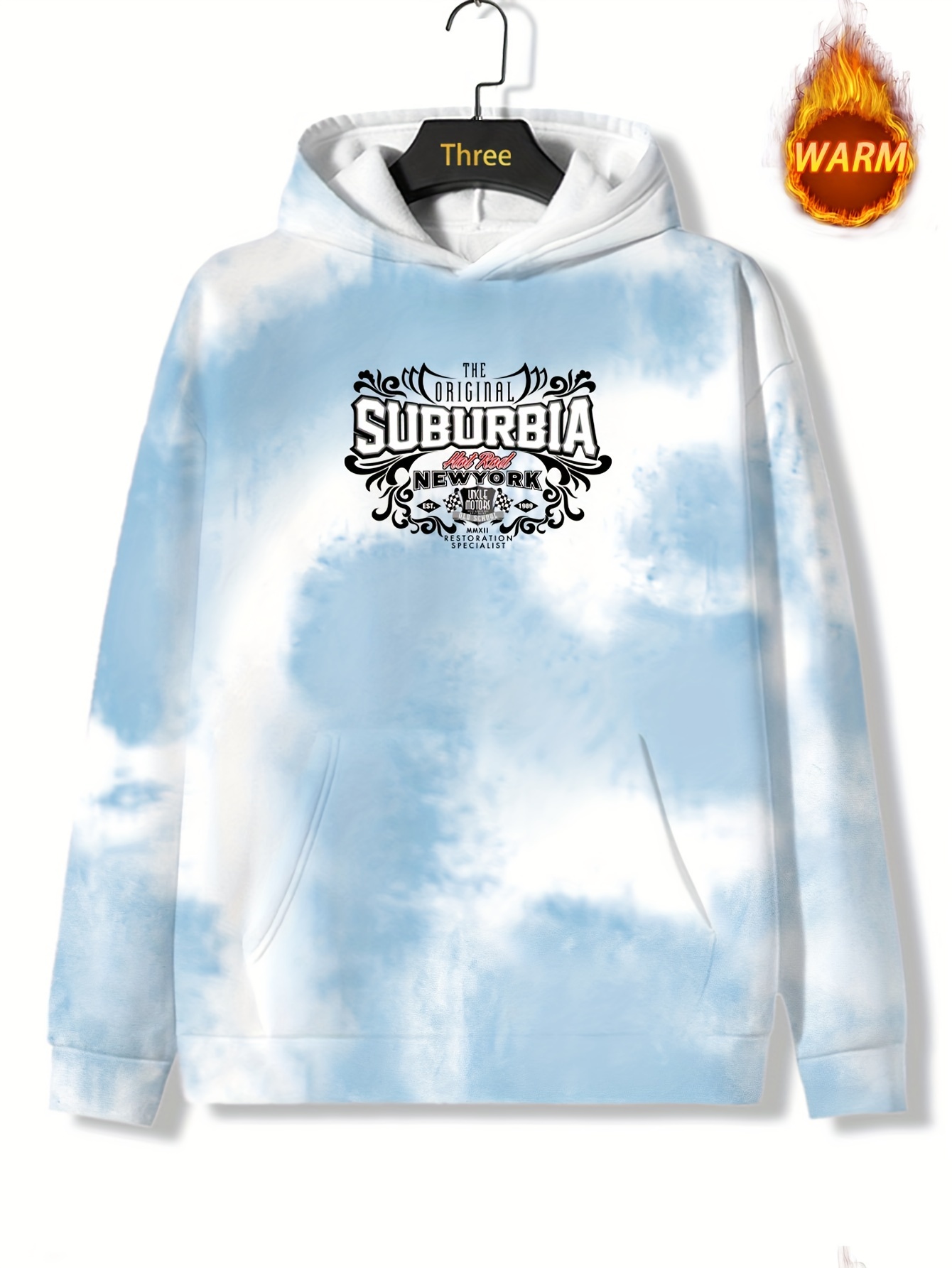 Suburbia Impresi n Tie Dye Hoodies Para Hombres Sudadera Con