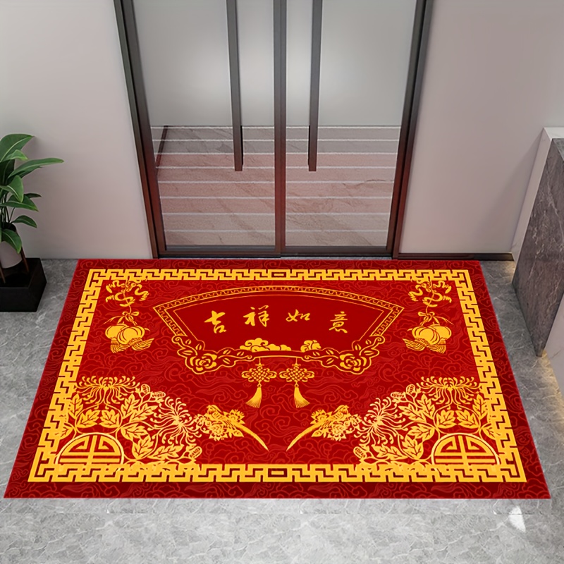 Paillasson d'intérieur lavable, tapis anti-salissure antidérapant,  paillasson