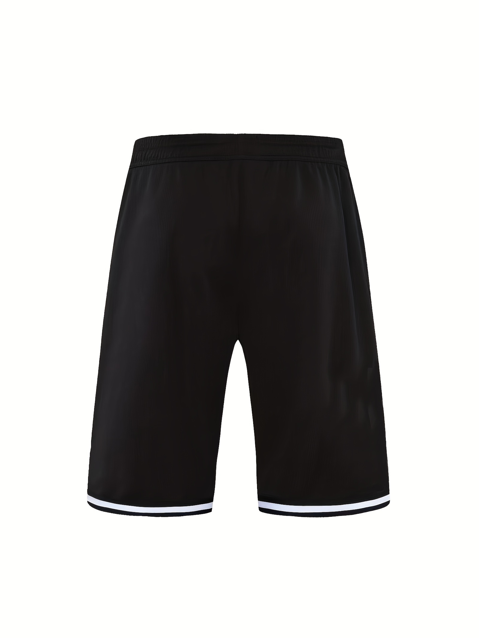Trendy Men's Tear Away Basketball Shorts with Side Snap, Elastic Waist &  Drawstring | Cotton/Polyester Blend