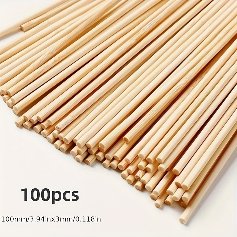 Paulownia Square Wooden Sticks Arts For Diy Model - Temu