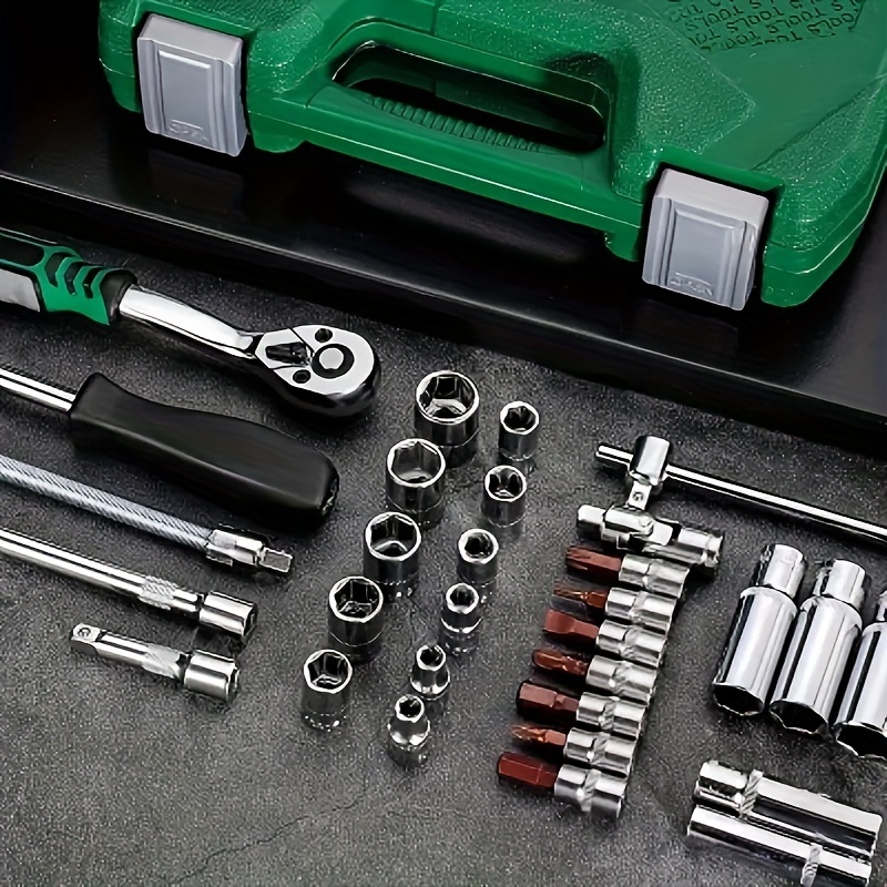 180 Piezas Kit de herramientas completo - Llave de la reparación