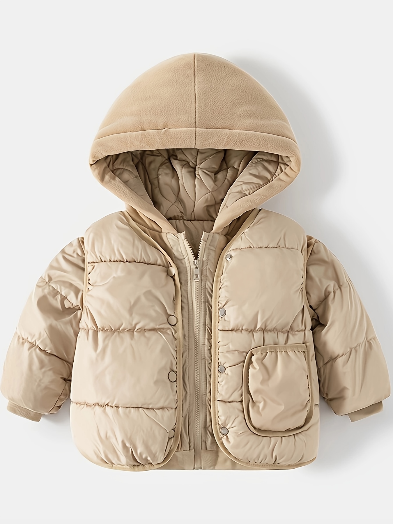 Boys Winter Clothing Fleece Padded Coat Baby Boys' Cotton-Padded