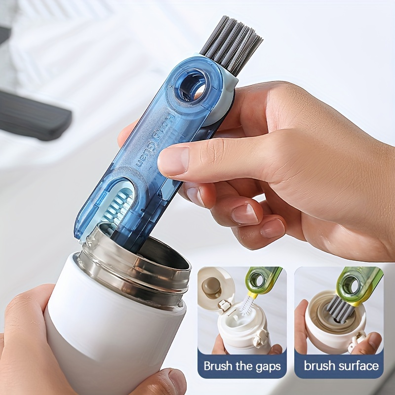 3 in 1 Cup Lid Gap Cleaning Brush Set, Multifunctional Insulation