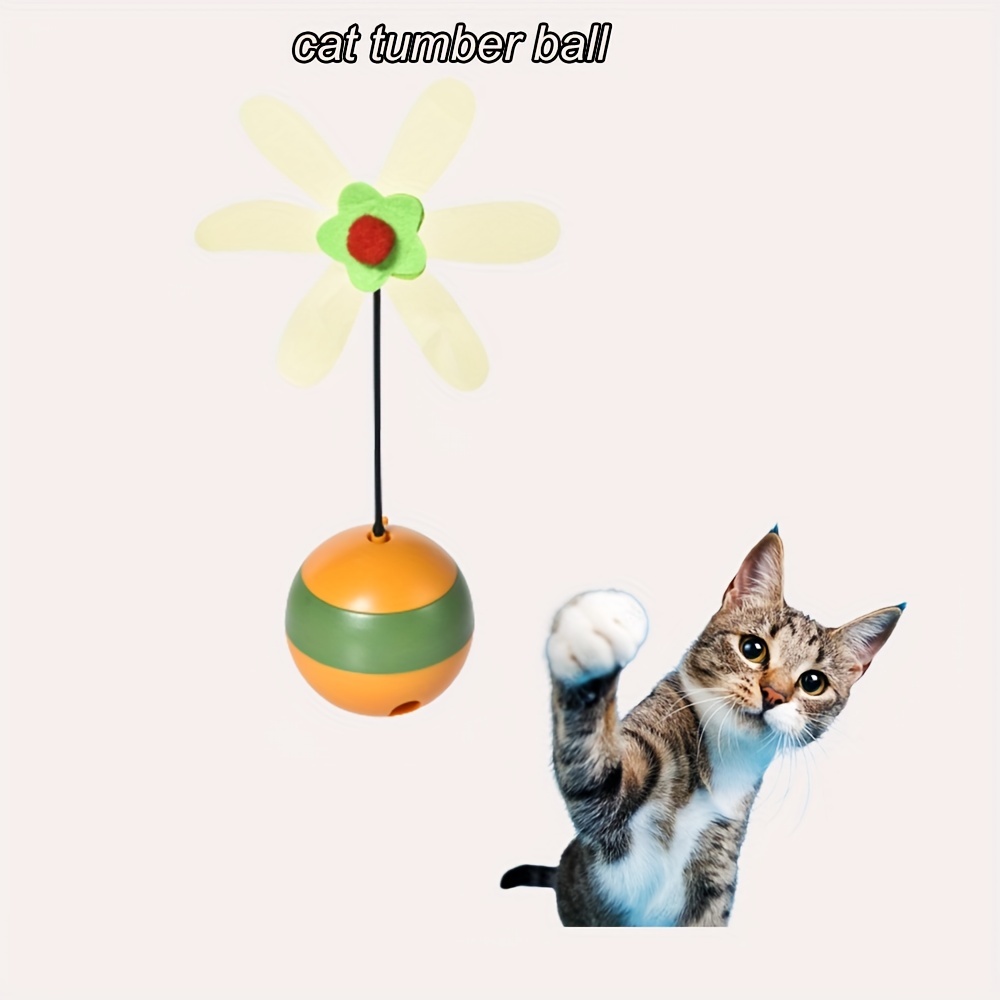 Cat Toy 1 Cat Treat Dispensing Toy Funny Tumbler Interactive - Temu