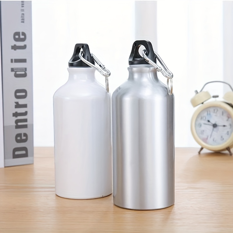

1pc 600ml Customizable Lightweight Leak-proof Water Bottle For Gym, Travel, Bike, And Camping - Sublimation Aluminum