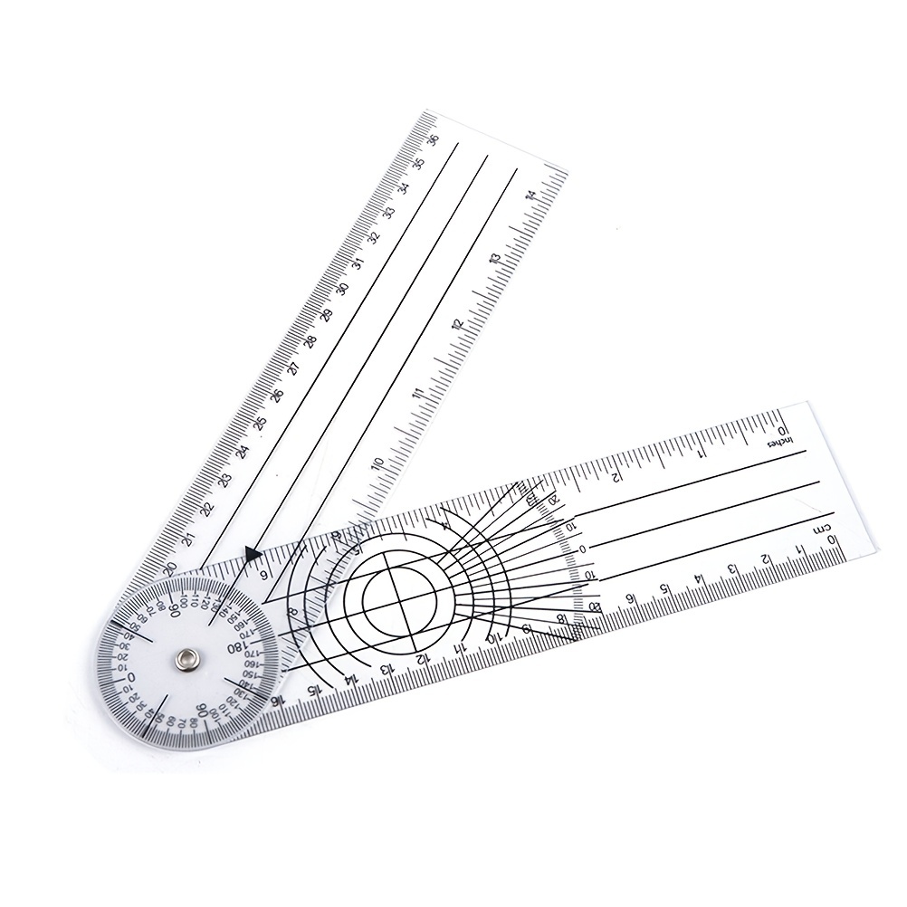 Plastic Goniometer Quick Angle Protractor Clear Angle Finder - Temu