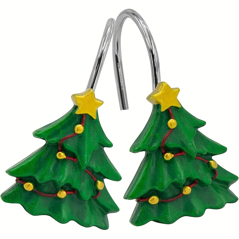 Christmas Bathroom Hook Resin Santa Claus Christmas Tree - Temu