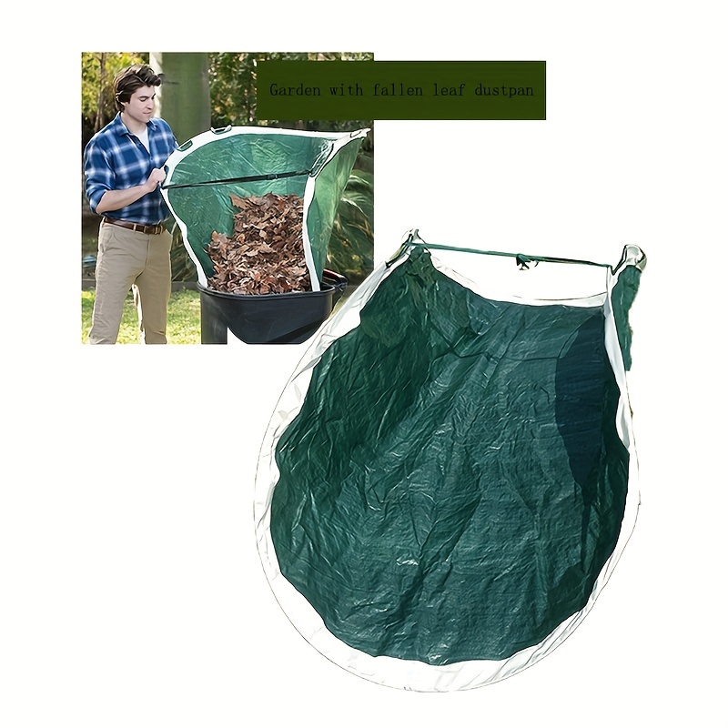 1pc Outdoor Gardening Foldable Leaf Collection Bag Pop-up Circular