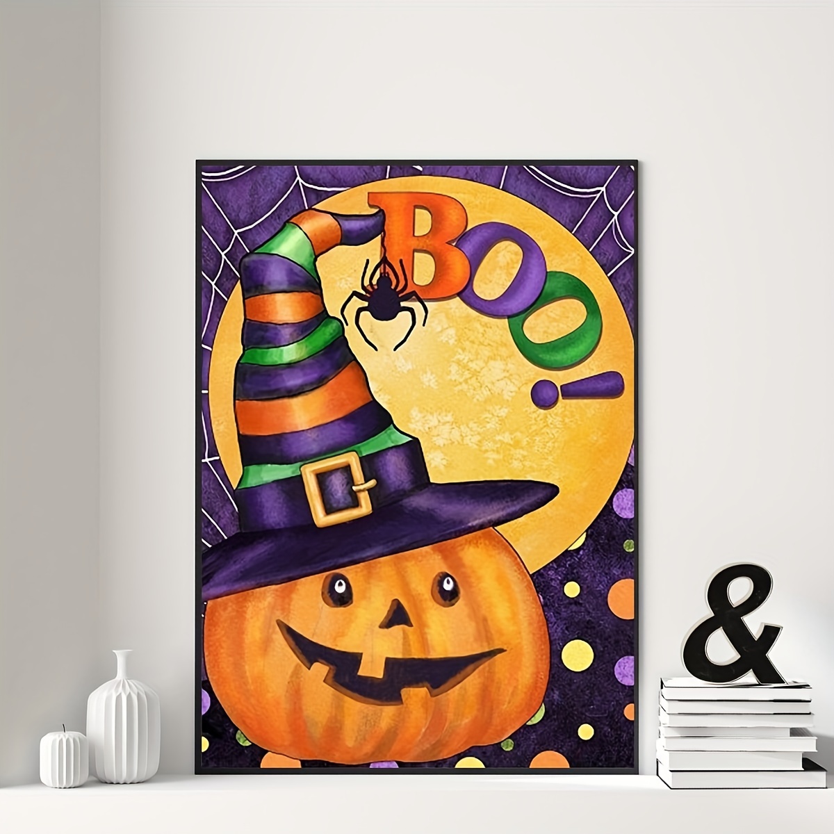 Halloween Diamond Painting Kit For Adults pumpkin Skull - Temu