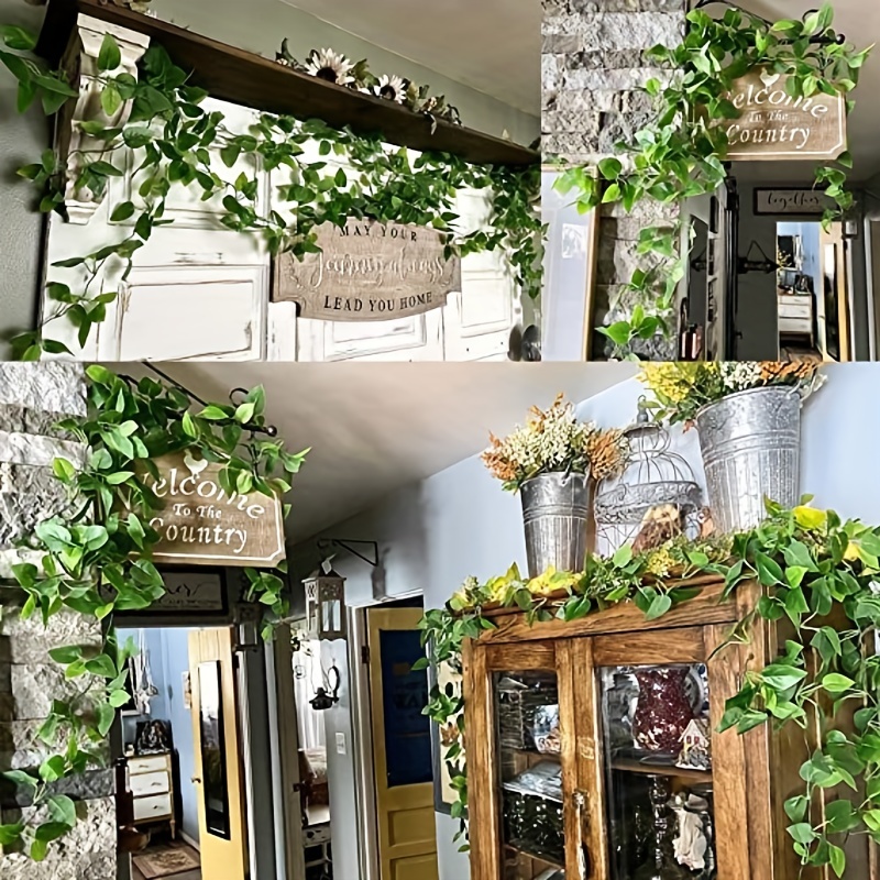 12pcs Realistic Artificial Plant Hanging Vine - Perfect for Indoor and  Outdoor Decor, Ideal for Home and Party Decoration