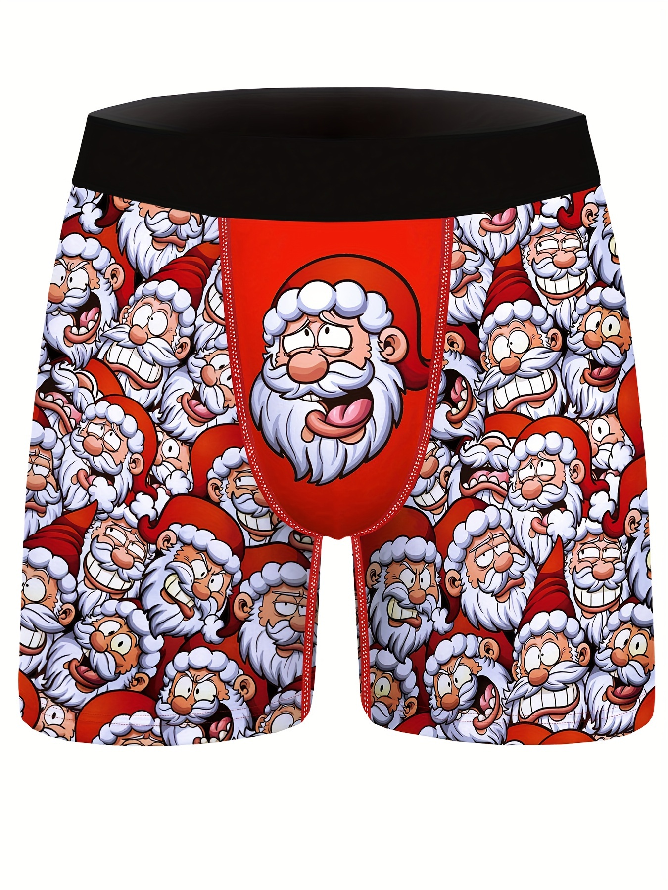 Fashion Hot Funny Christmas Digital Printed Men's Underwear - Temu