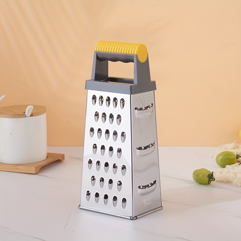 4 Sides Stainless Steel Vegetable Slicer Cheese Grater with Container -  China Kitchen Utensils and Home Appliance price