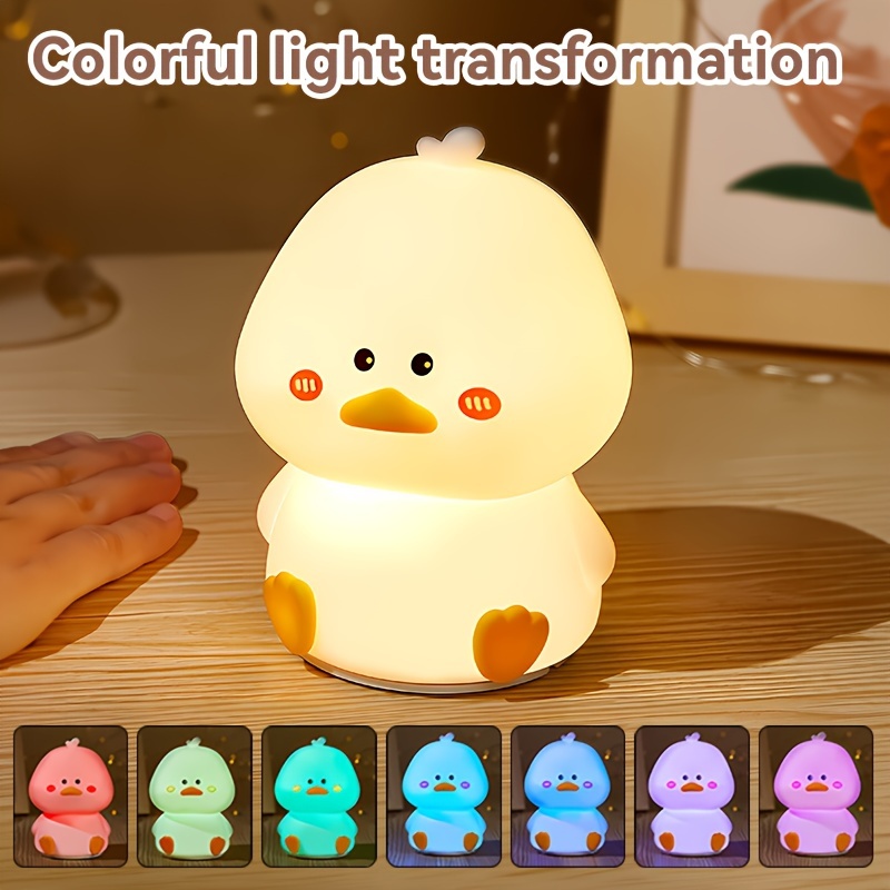 Lámpara para niños, lámpara de escritorio LED para niños, bonita lámpara de  gato kawaii, accesorios de escritorio flexible, cuello de cisne para el