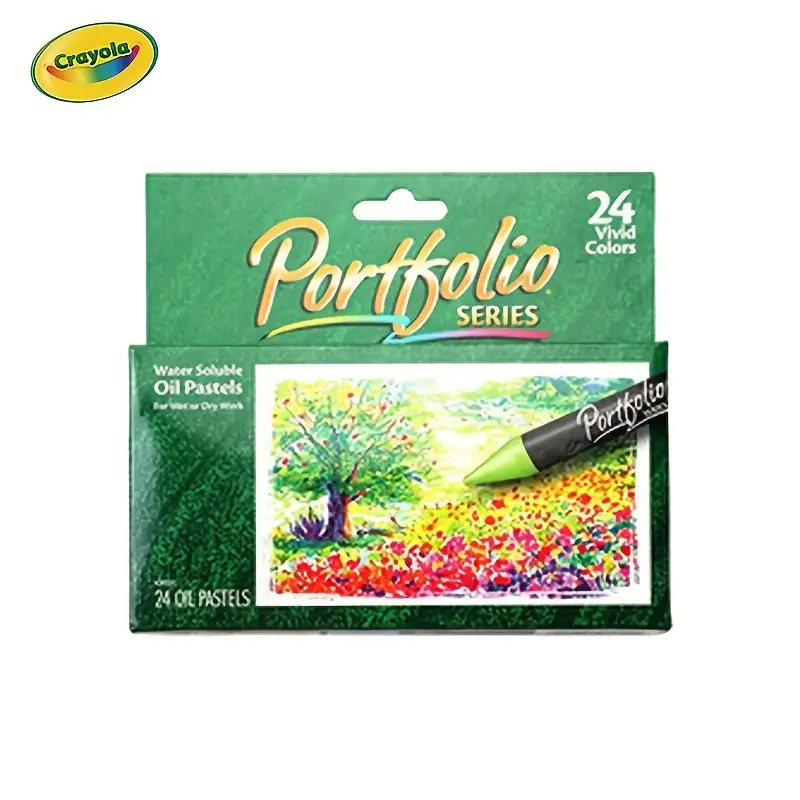 Portfolio Series Oil Pastels, Water Soluble, 24 Count, Assorted Color, High-quality & Affordable