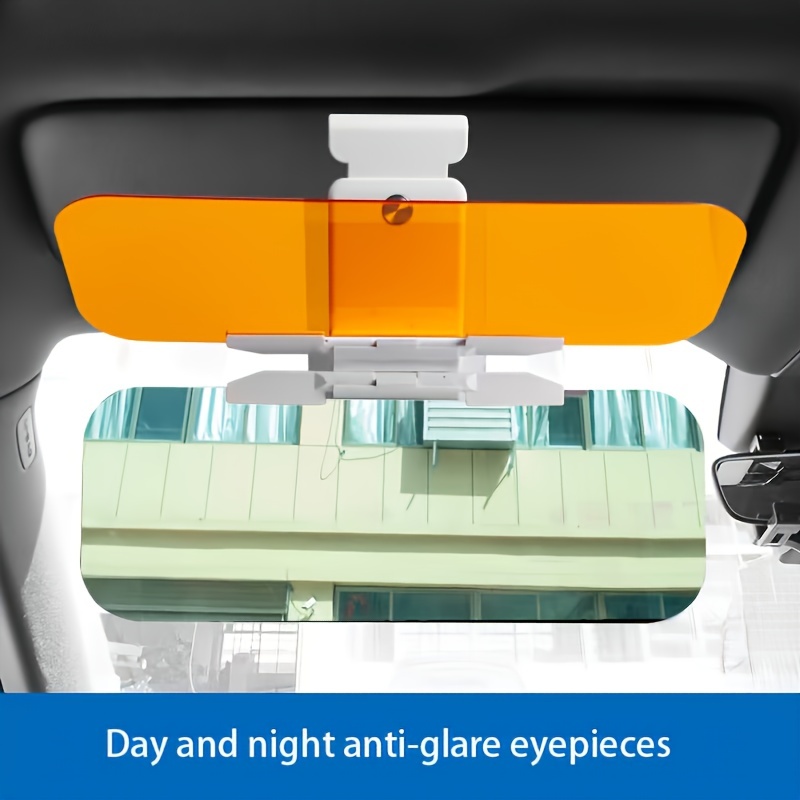Auto-anti-fernlicht-visierbrille Anti-glare-spiegelvisier Fahrerbrille Für  Tag Und Nacht Sonnenbrille - Auto - Temu