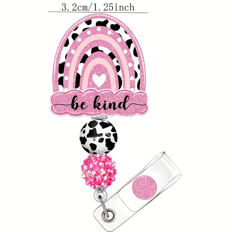 Marshmallow Easter Bunny Pink Retractable Badge Reel, Spring Nurse ID Holder,  Acrylic RN Key Card, School Gift, Pediatrics Office Staff -  Canada