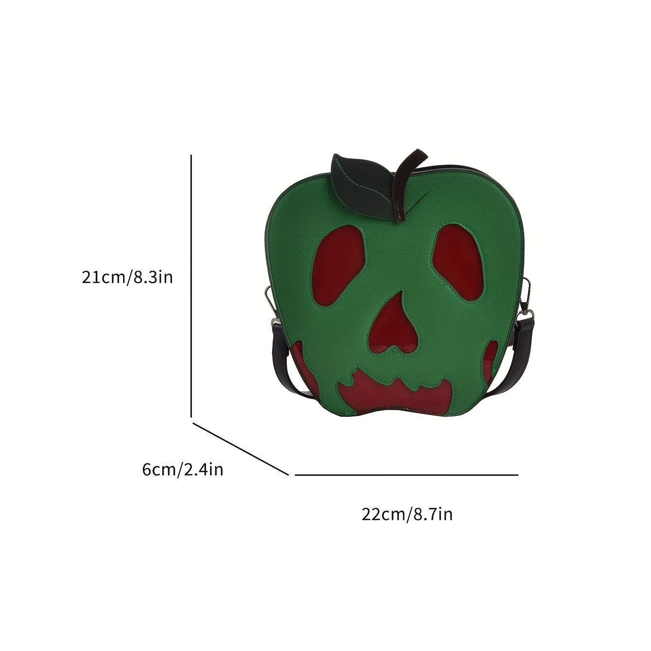 Poison Apple Cross Body and Clutch Purse