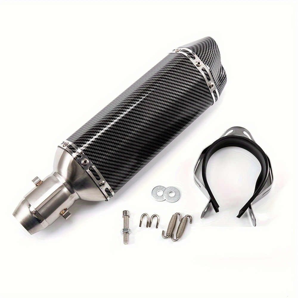 35 51mm motorcycle scooter atv exhaust pipe   for honda cbr250 cb400 yzf fz400 z750 ninja tmax530 details 3