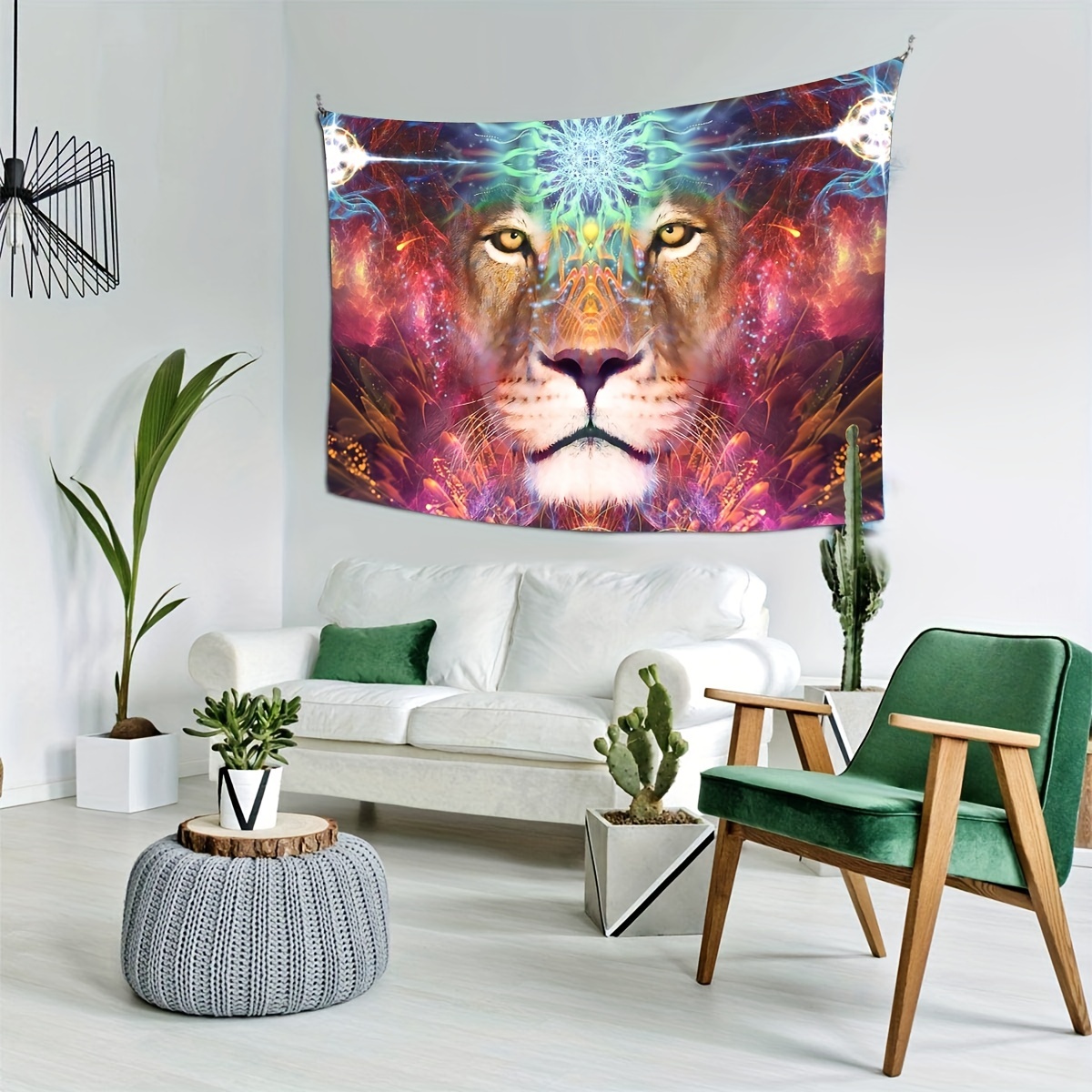 Rectangular best sale wall tapestry