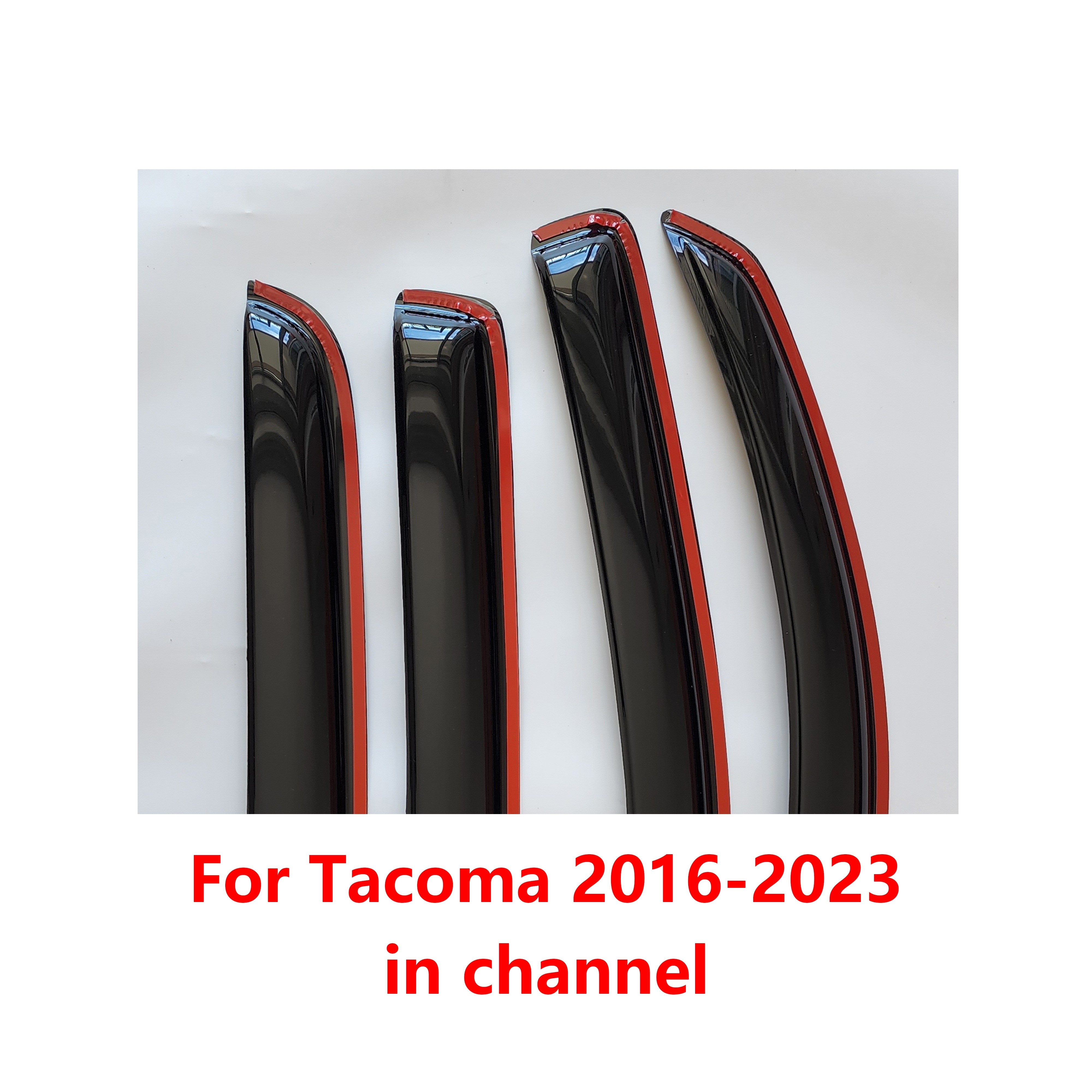 Épaissi 4pcs Pour Pour Tacoma 2016 2023 Déflecteur De - Temu France
