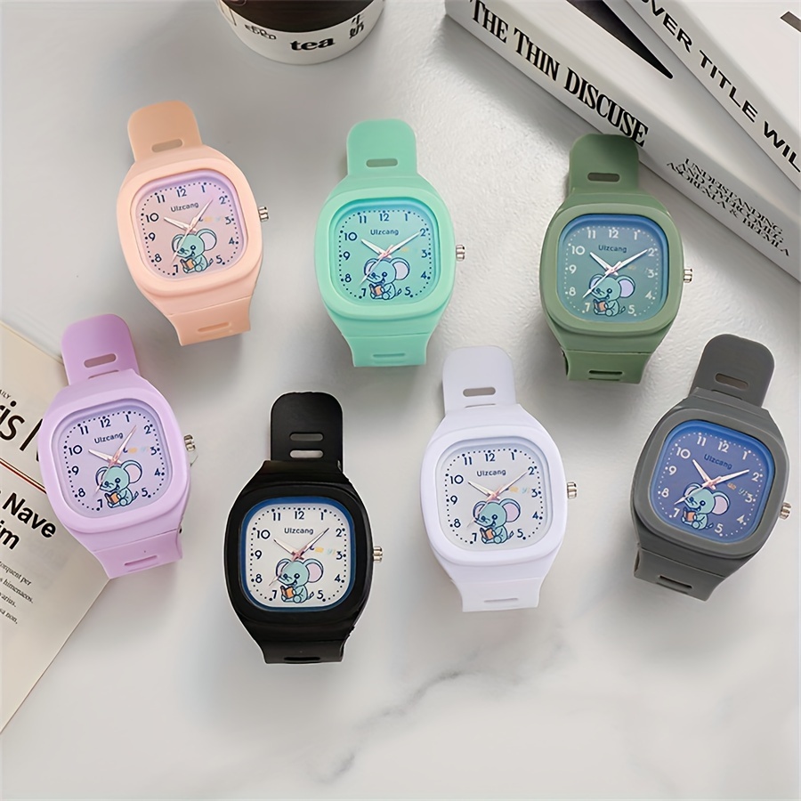  Reloj para mujer, reloj digital transparente de moda, reloj  cuadrado para mujer, reloj de pulsera electrónico para negocios o ocio  diario (color : estilo 13) : Ropa, Zapatos y Joyería