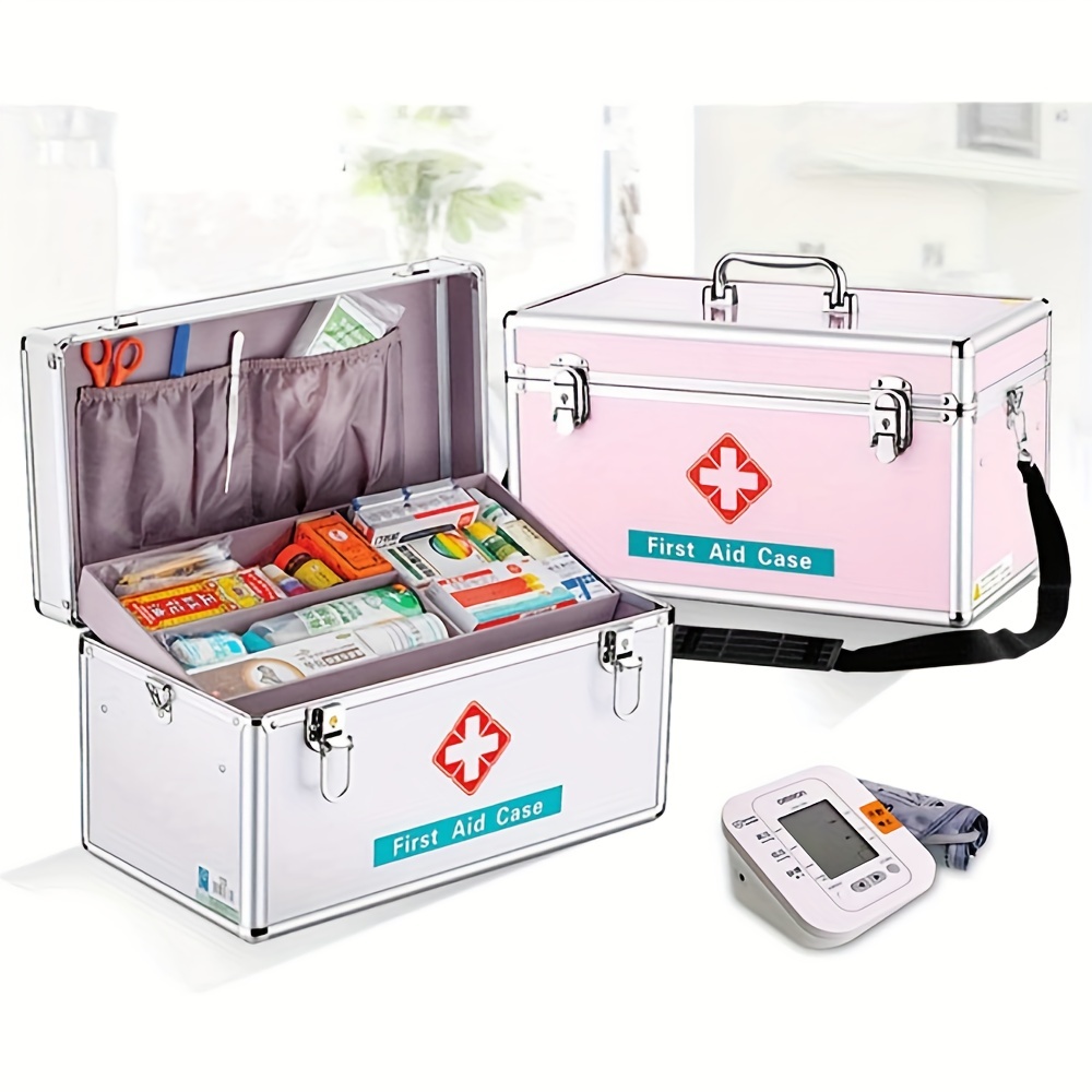 Medical Storage Box - First Aid Box Portable Medicine Chest