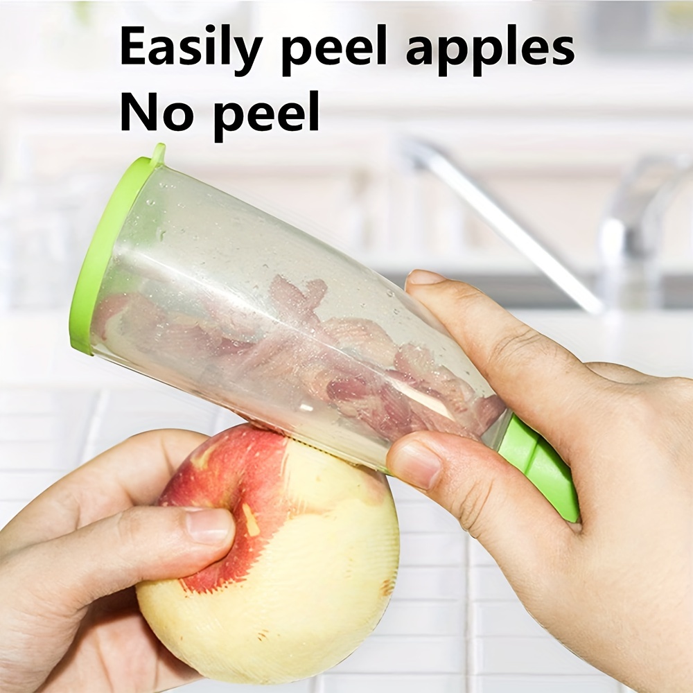 2in1 Fruit Peeler, Vegetable Peeler, Multifunctional Fruit Peeler With Peel  Storage Case, Portable Potato Peeler, Trash Can Peeler, Kitchen Stuff - Temu