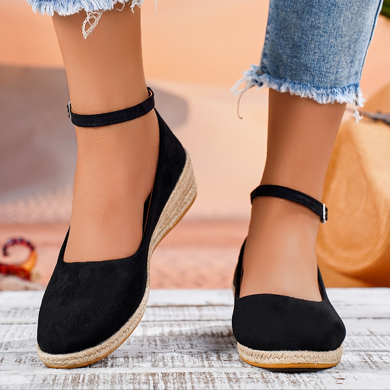Espadrille Shoes Black Flat Espadrille Sandals New Espadrilles