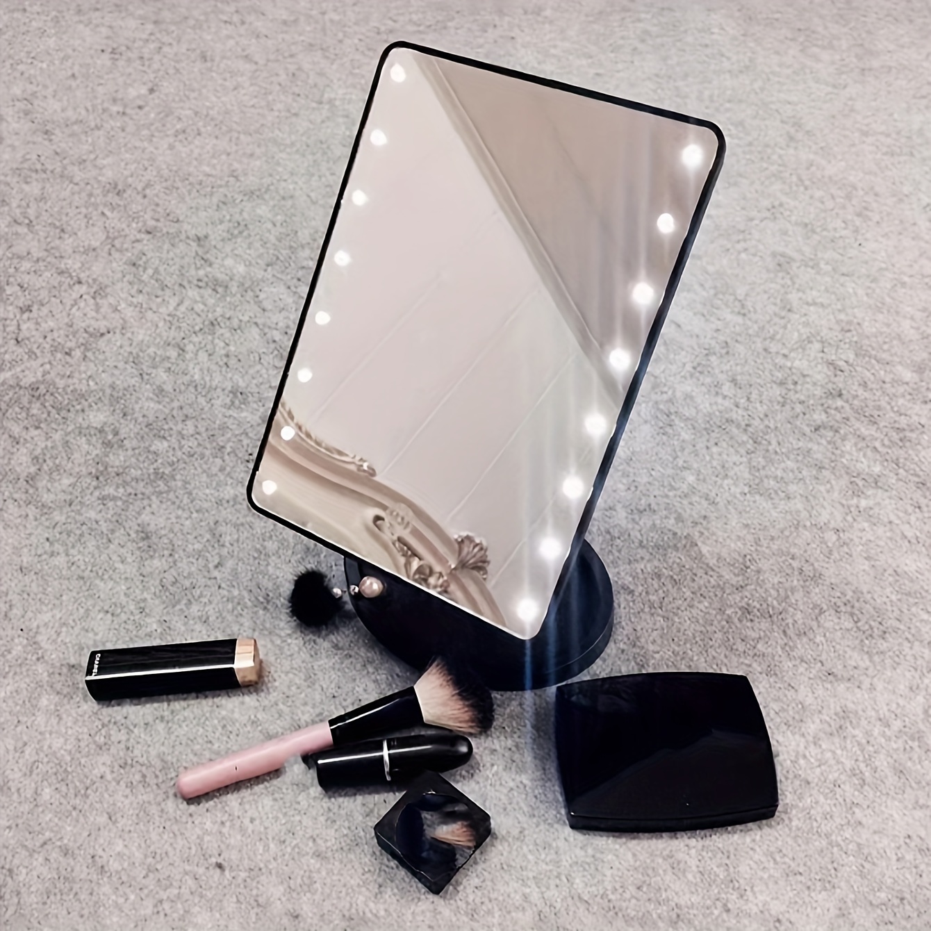 Illuminated dressing online mirror