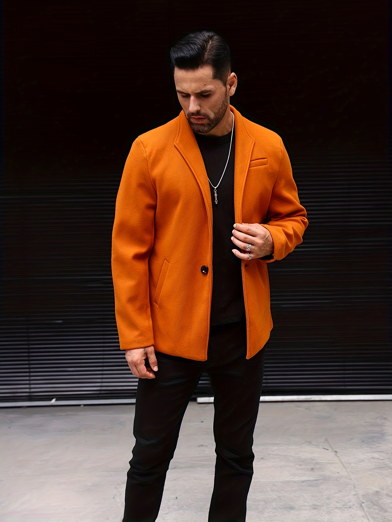 Men's Plus Size Fleece Jacket Spring/autumn Oversized Trendy - Temu