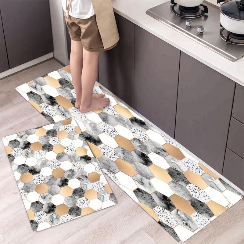 Soft Oil proof Kitchen Rug Rustic Anti fatigue Kitchen Rug - Temu