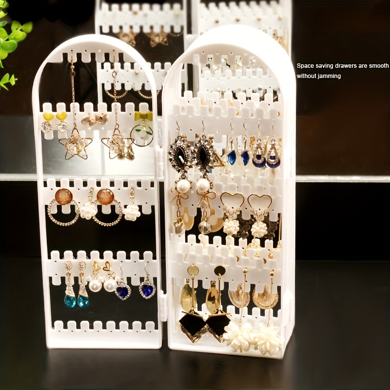 Large Capacity Earrings Storage Box for Jewellery