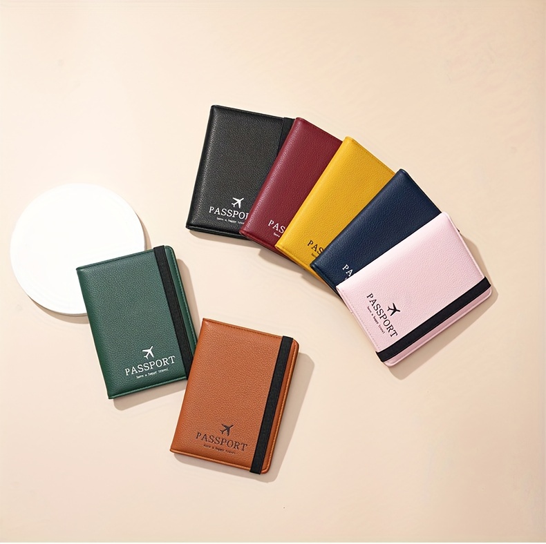 Passport Holder Rfid Anti furto Porta Passaporto Porta - Temu Italy