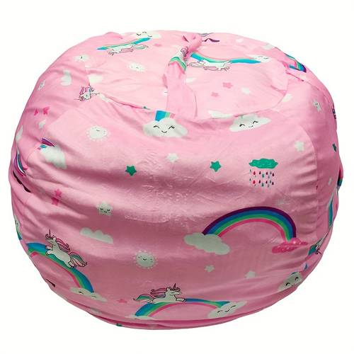 suitable for youngsterss bean bag chair filling animal organizer large soft comfortable durable fabric cover plush material suitable for toys providing storage space washable high quality comfortable to sit on suitable for boys and girls room for halloween and christmas
