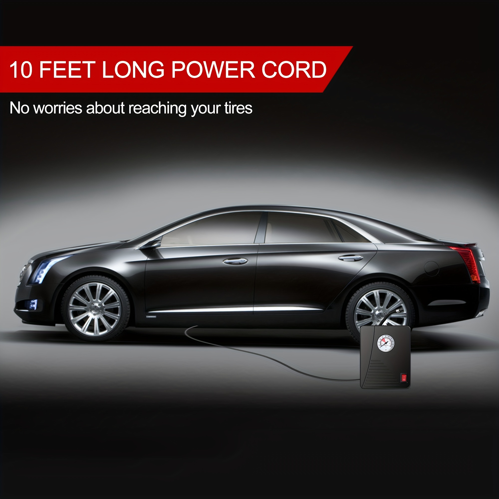 Portable Mini Air Compressor for Cars Motorcycles Bicycles